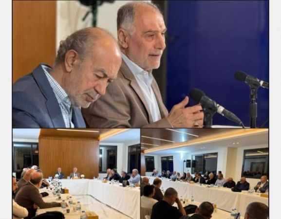 لقاء سياسي خاص مع القيادي في حزب الله الأستاذ محمد فنيش 